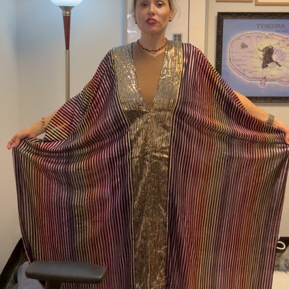 Jennafer Grace Bibette Deluxe Caftan | OOAK Handmade | Holiday Ready✨ | NWOT - Picture 8 of 14